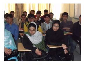 Students at Kabul University (published with permission)